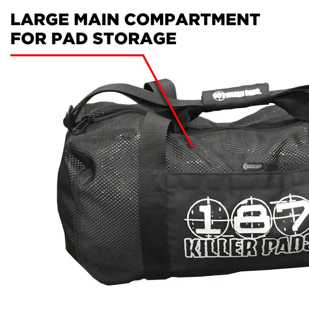 187 - Mesh Duffel Bag Black