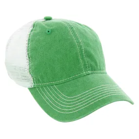 AHEAD Kelly Green Pigment Dyed Mesh Cap