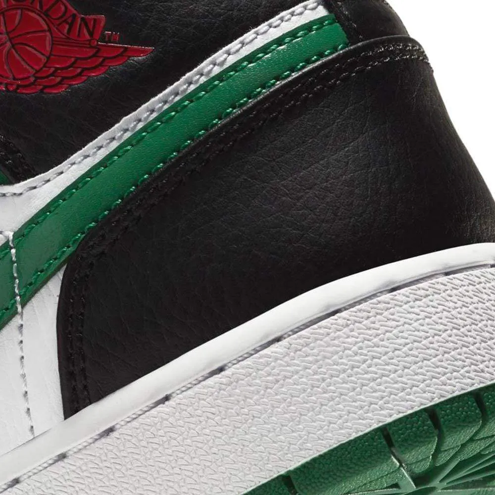 Air Jordan 1 Mid GS 'Black Pine Green'