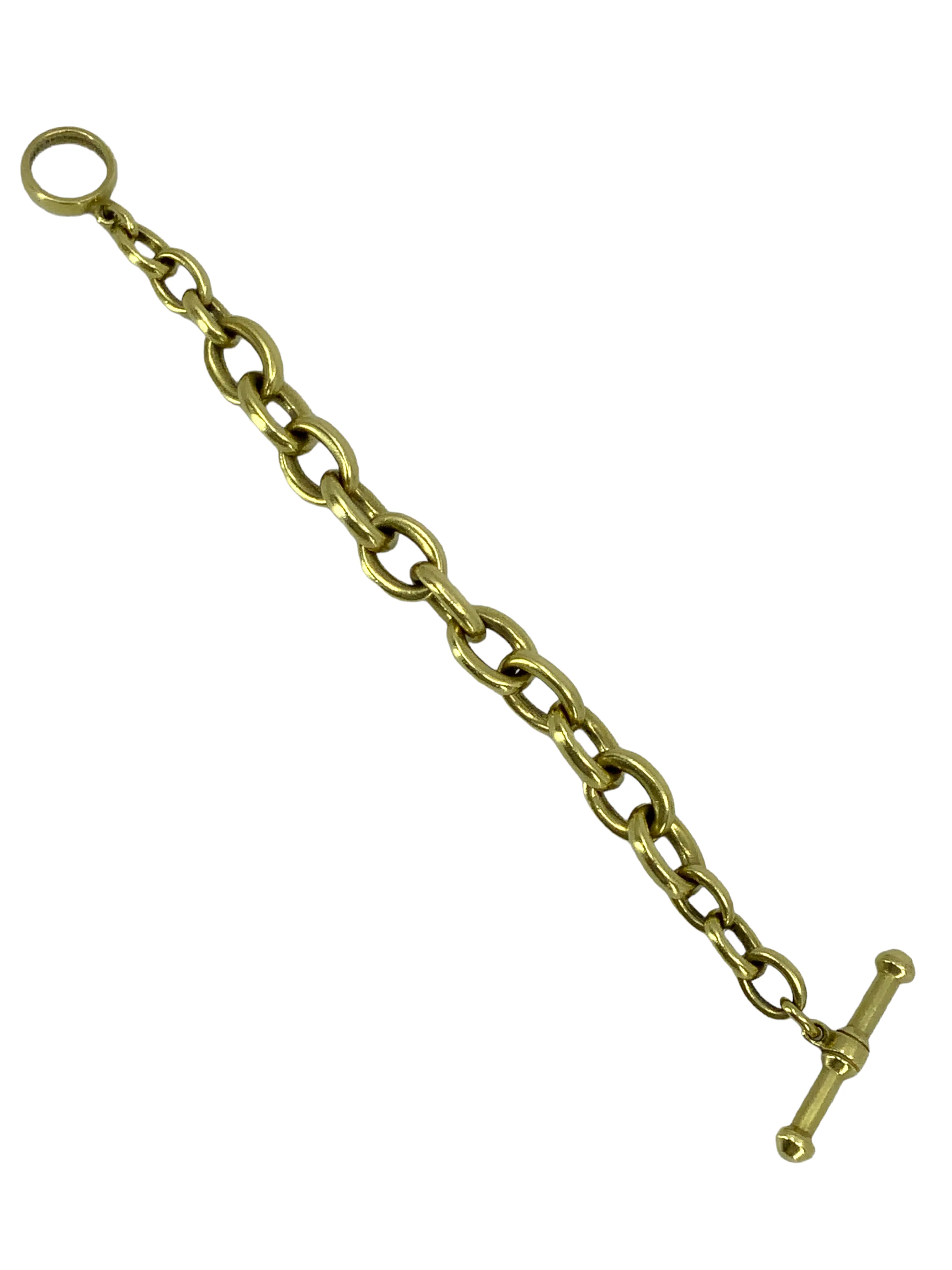 Barry Kieselstein-Cord 18k Gold Chain Link Bracelet