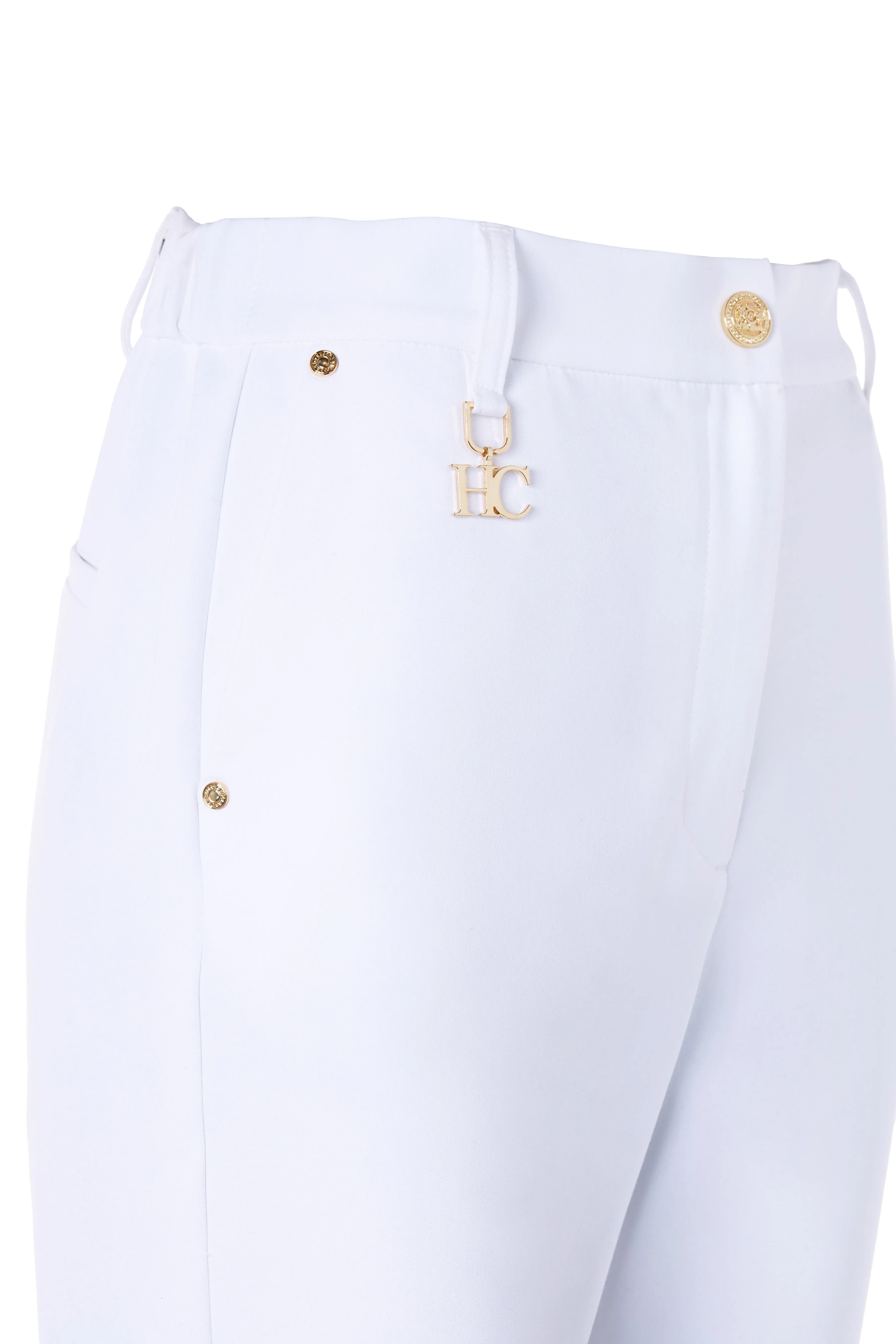 Bexley Cigarette Trouser (White)