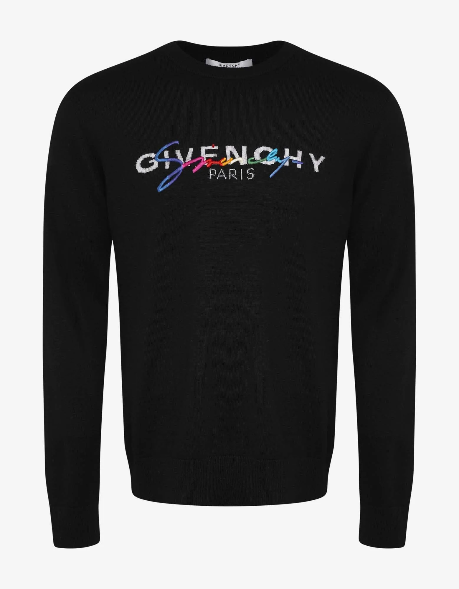 Black Rainbow Logo Sweater