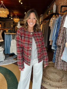 Blayke Plaid Jacket