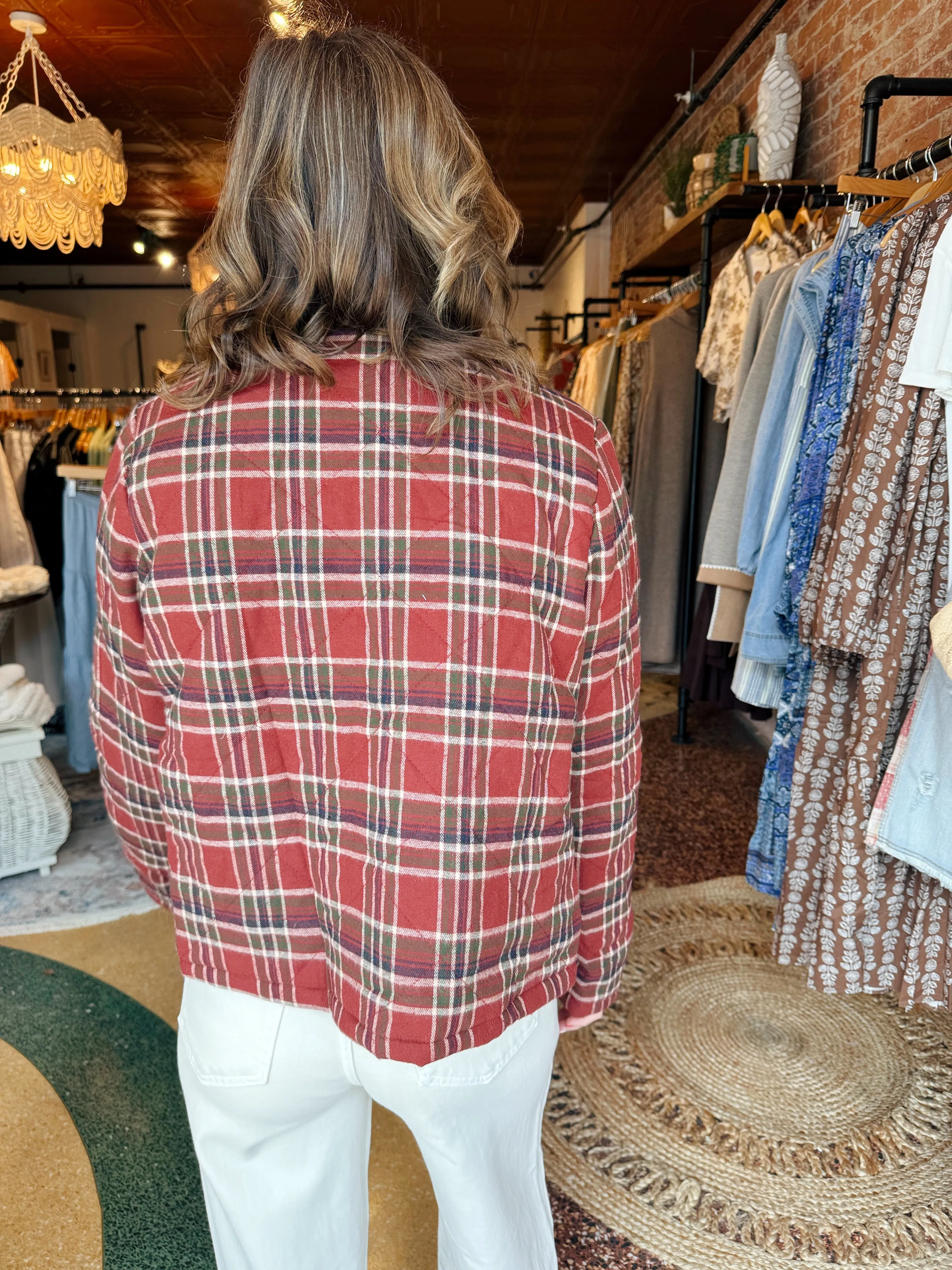 Blayke Plaid Jacket