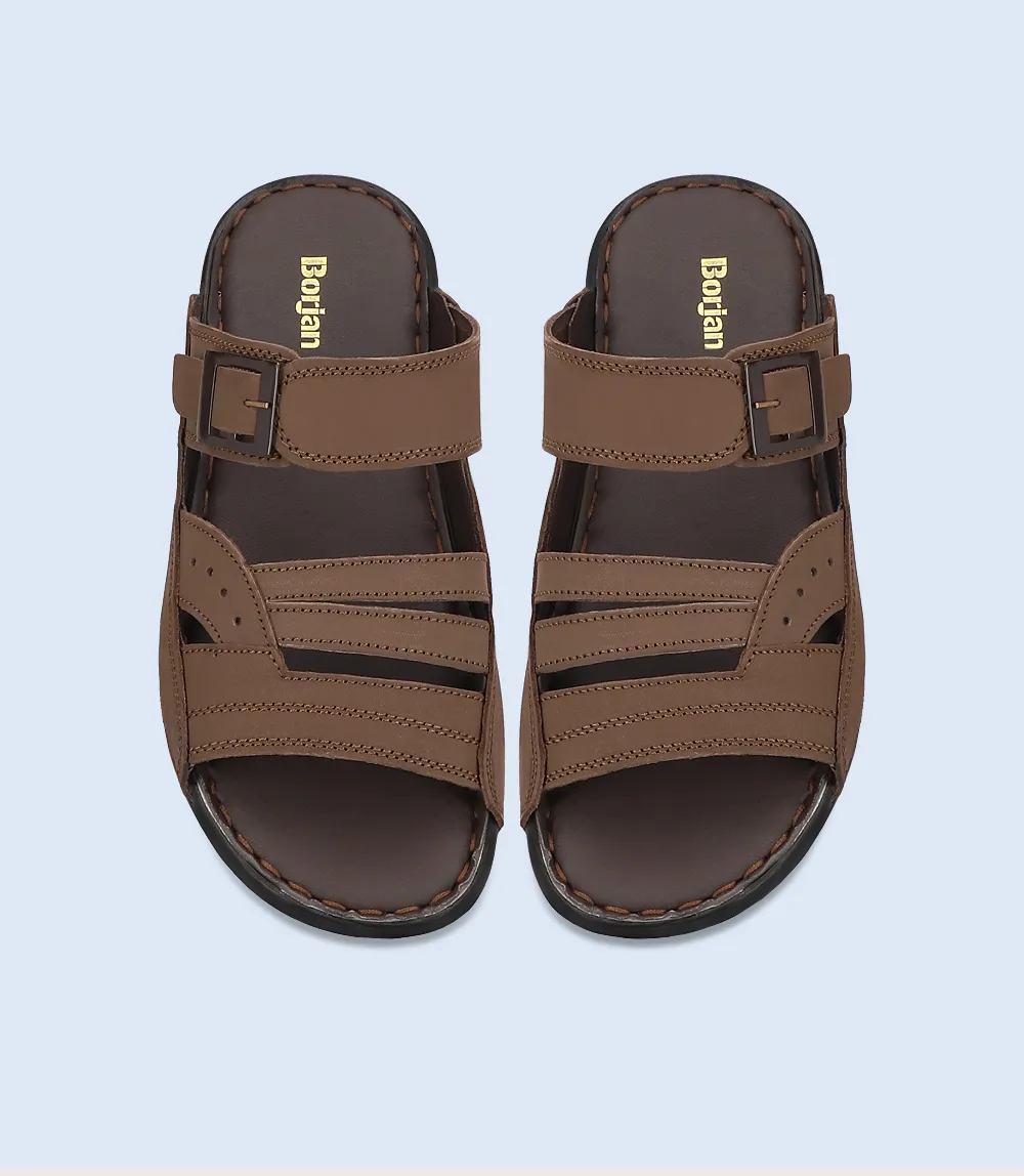 BM4697-CHOCO-Men Slippers