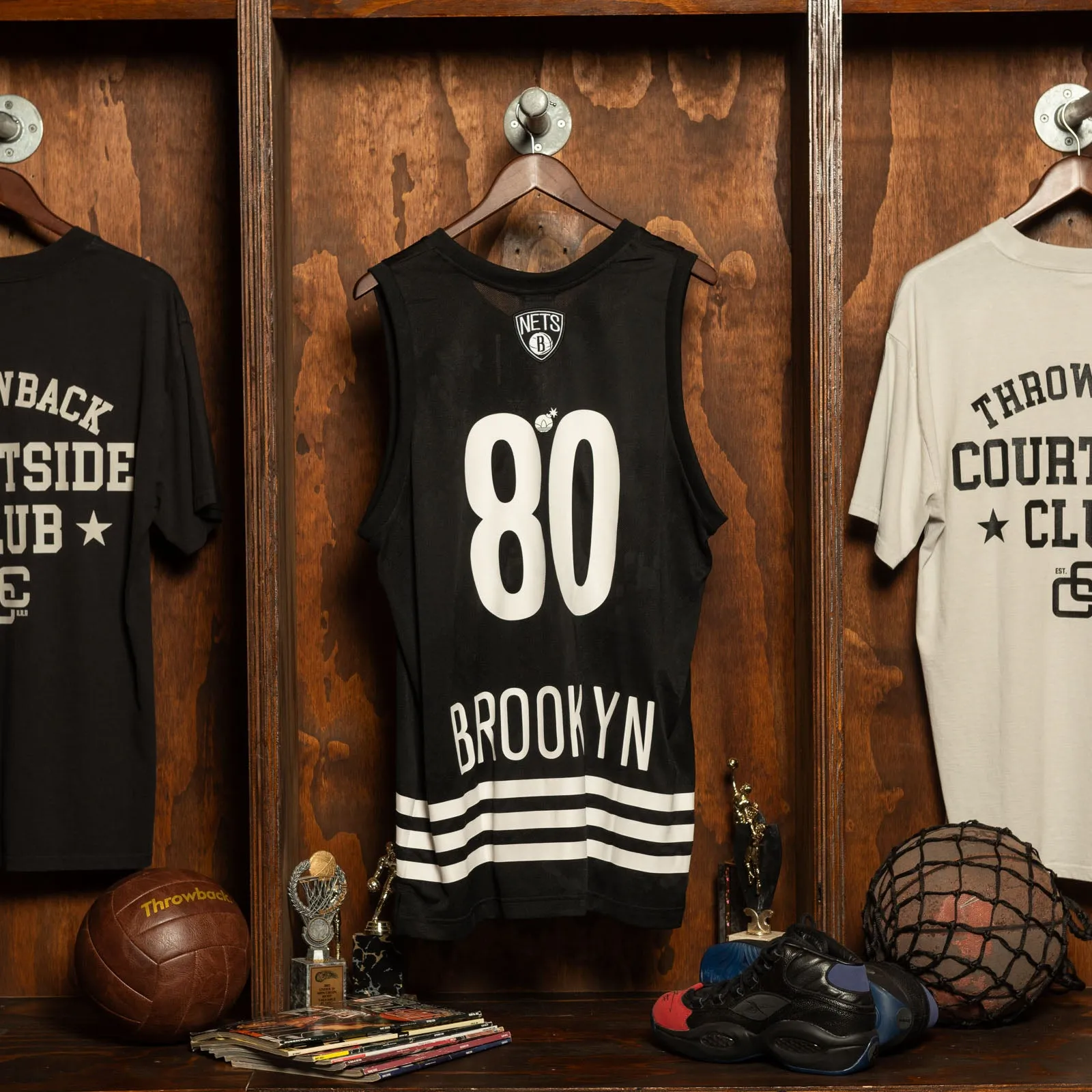 Brooklyn Nets The Hundreds #80 Jersey - Black