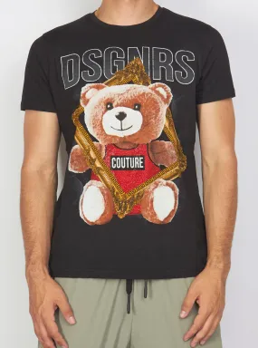 Buyer's Choice T-Shirt - Stones Bear - Black - 3288 01