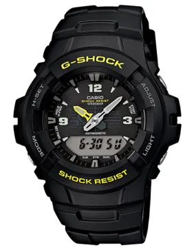 Casio G-Shock Mens Watch - Anti-Magnetic Resistance - Black/Yellow - 200M