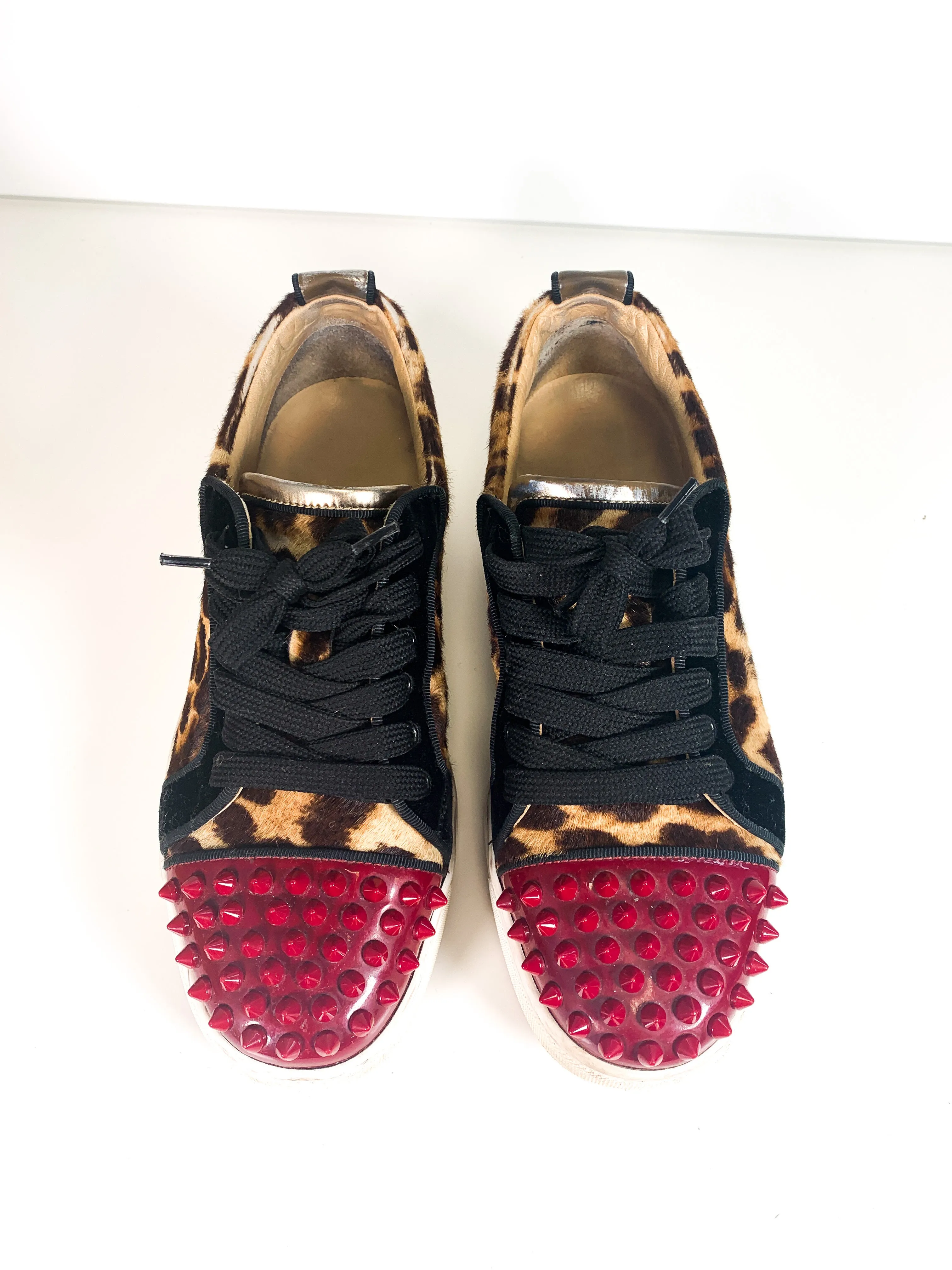 Christian Louboutin Louis Junior Spikes Sneakers 35