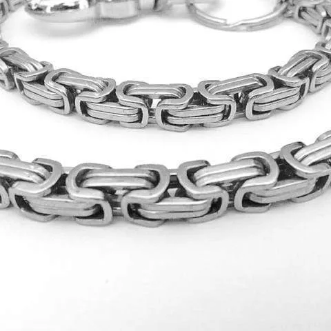 Daytona - Silver - Wallet Chain Heritage - 1/2 inch wide