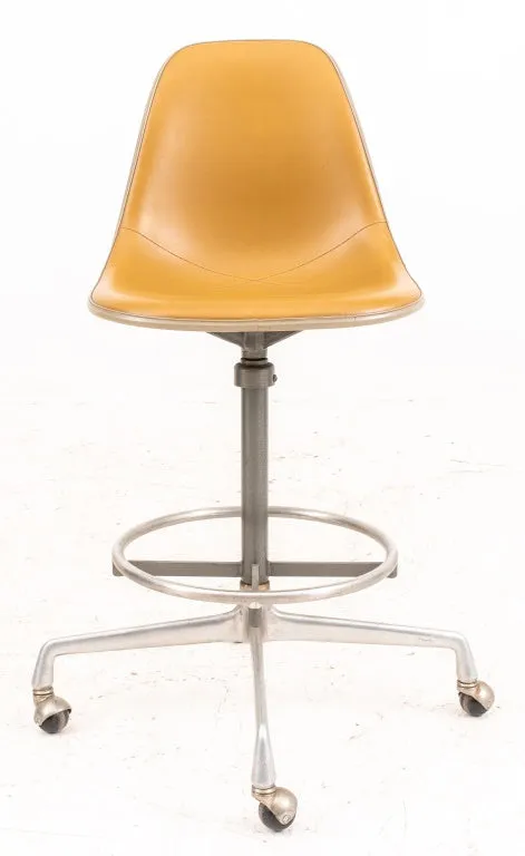 Eames Aluminum Group Shell Bar or Drafting Stools