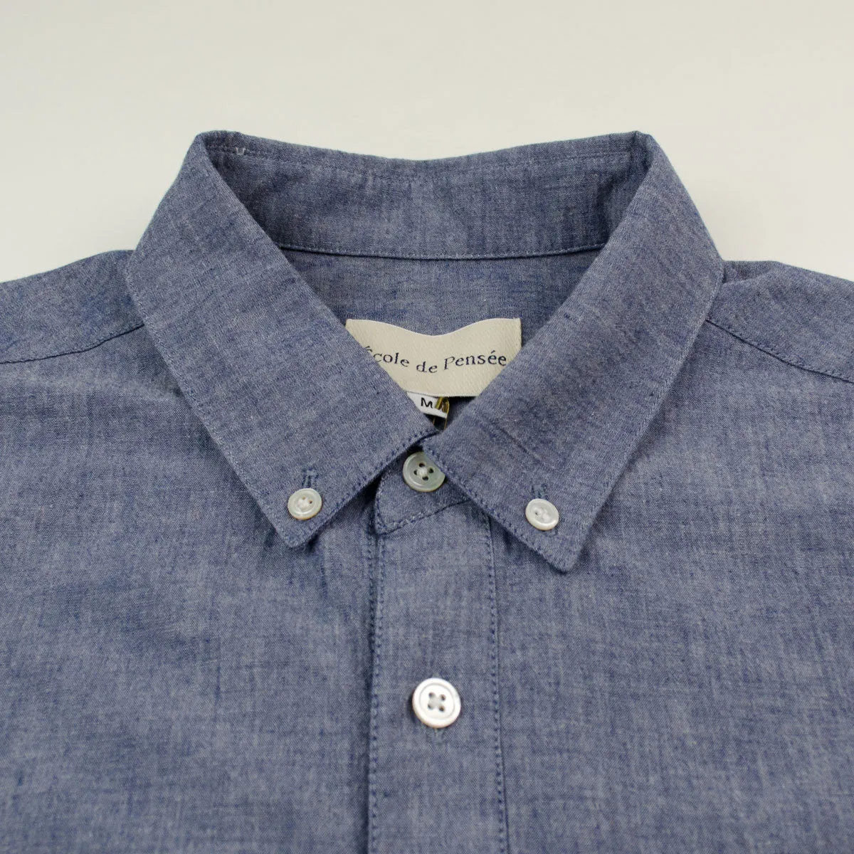 Ecole de Pensée - Home Shirt - Blue Chambray