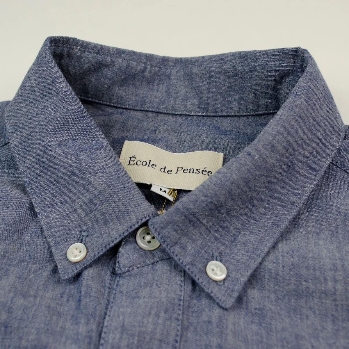 Ecole de Pensée - Home Shirt - Blue Chambray