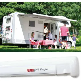 Fiamma F45 Eagle Polar White Automatic Motorhome Awning