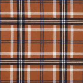 Flanell Plaid braun