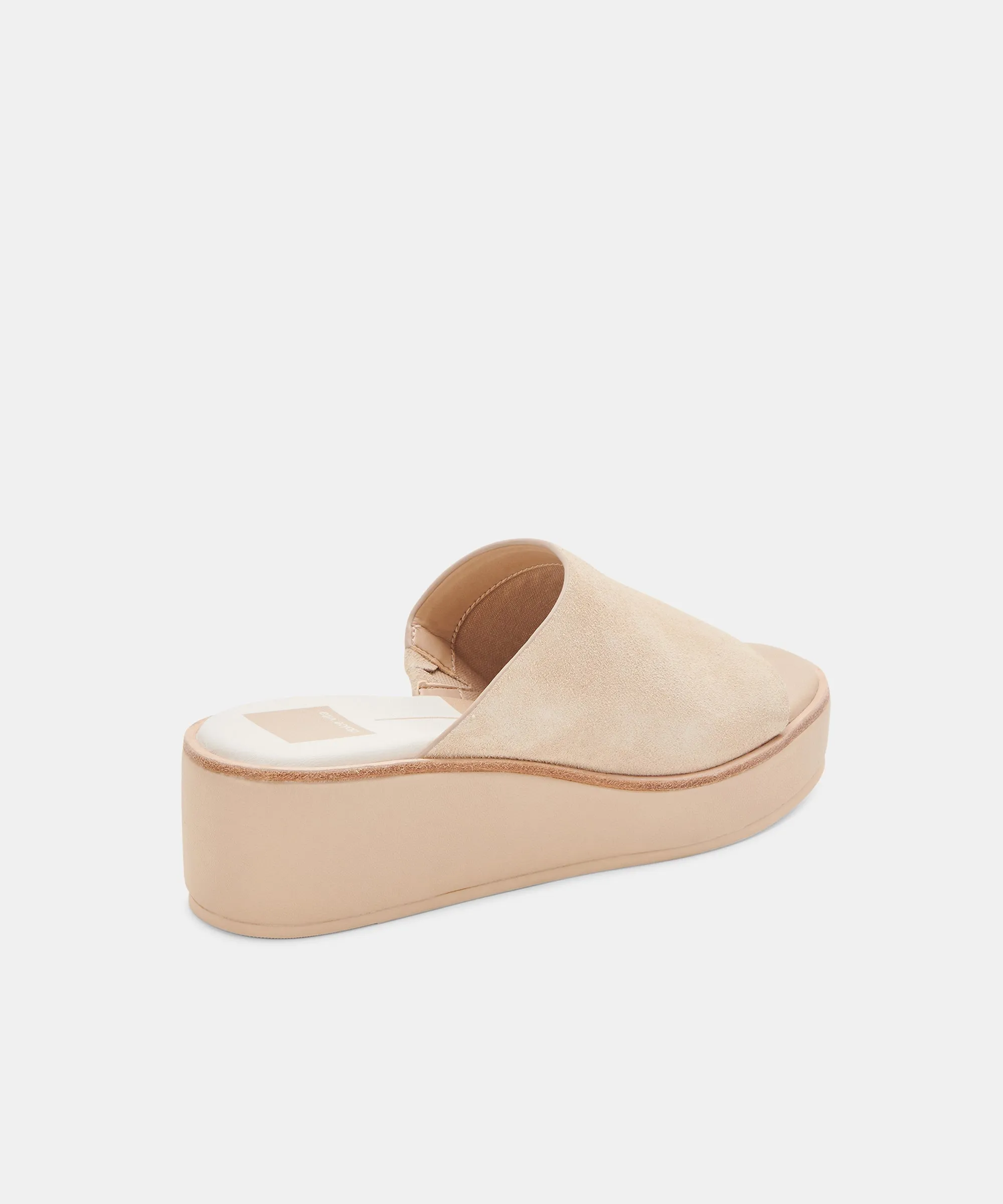 FRETA WEDGES DUNE SUEDE - re:vita