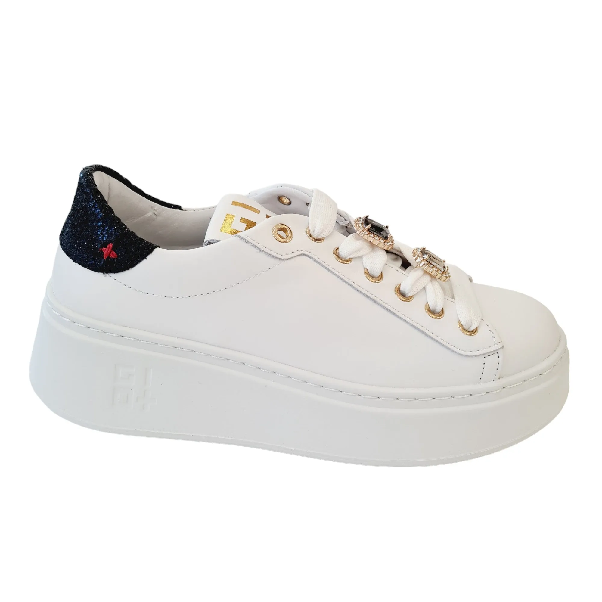 Gio  Sneakers Donna Bianco Rif.26