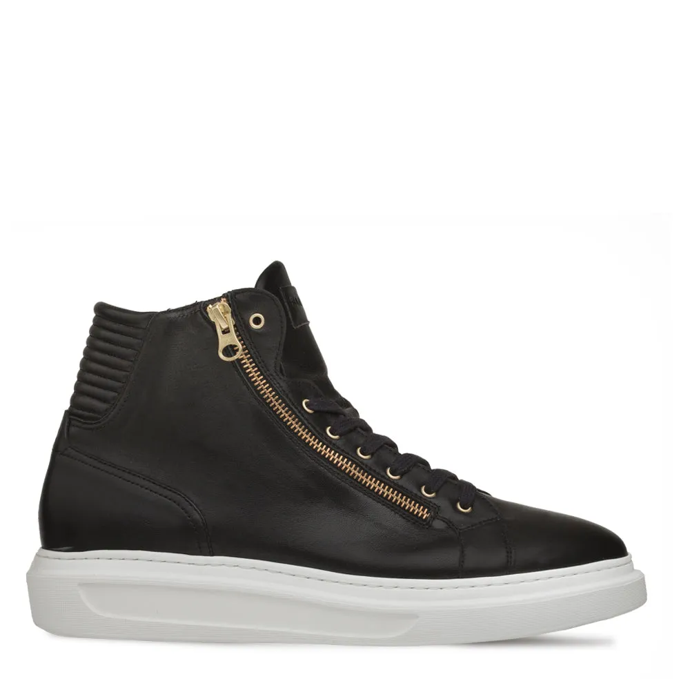 Hi-Top Zipper Sneaker