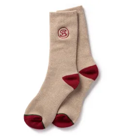 High Sierra Wool Socks | Sand | Seager Co.