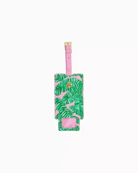 Lilly Pulitzer Luggage Tag - Conch Shell Pink Lets Go Bananas