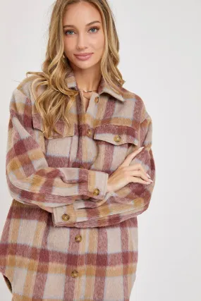 Lolita Plaid Shacket