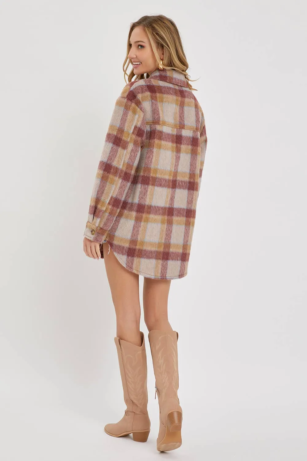 Lolita Plaid Shacket