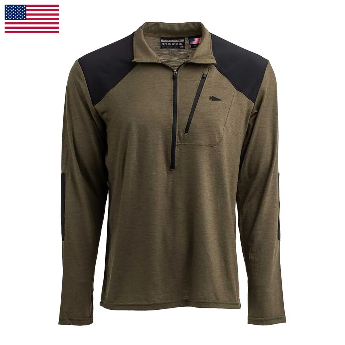 Men’s Commando Half Zip - Merino Wool