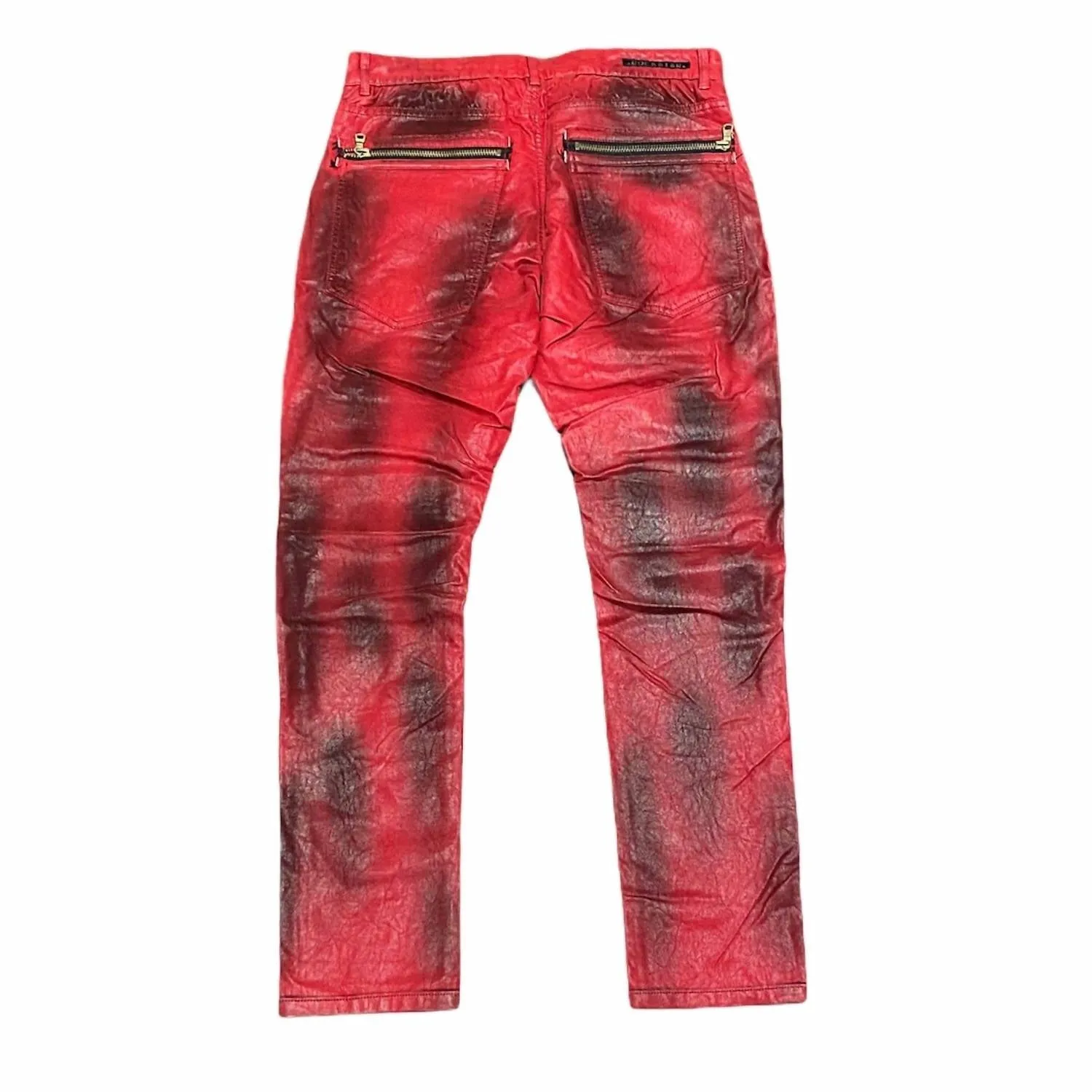 Men's Rafael Jeans In Red Dark Wash