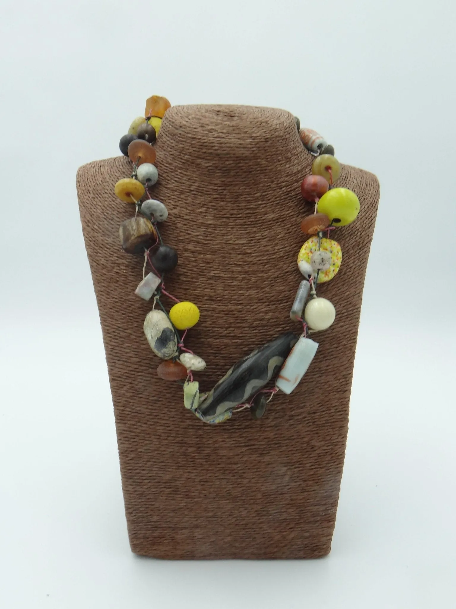 Natural Stones Artisan Necklace