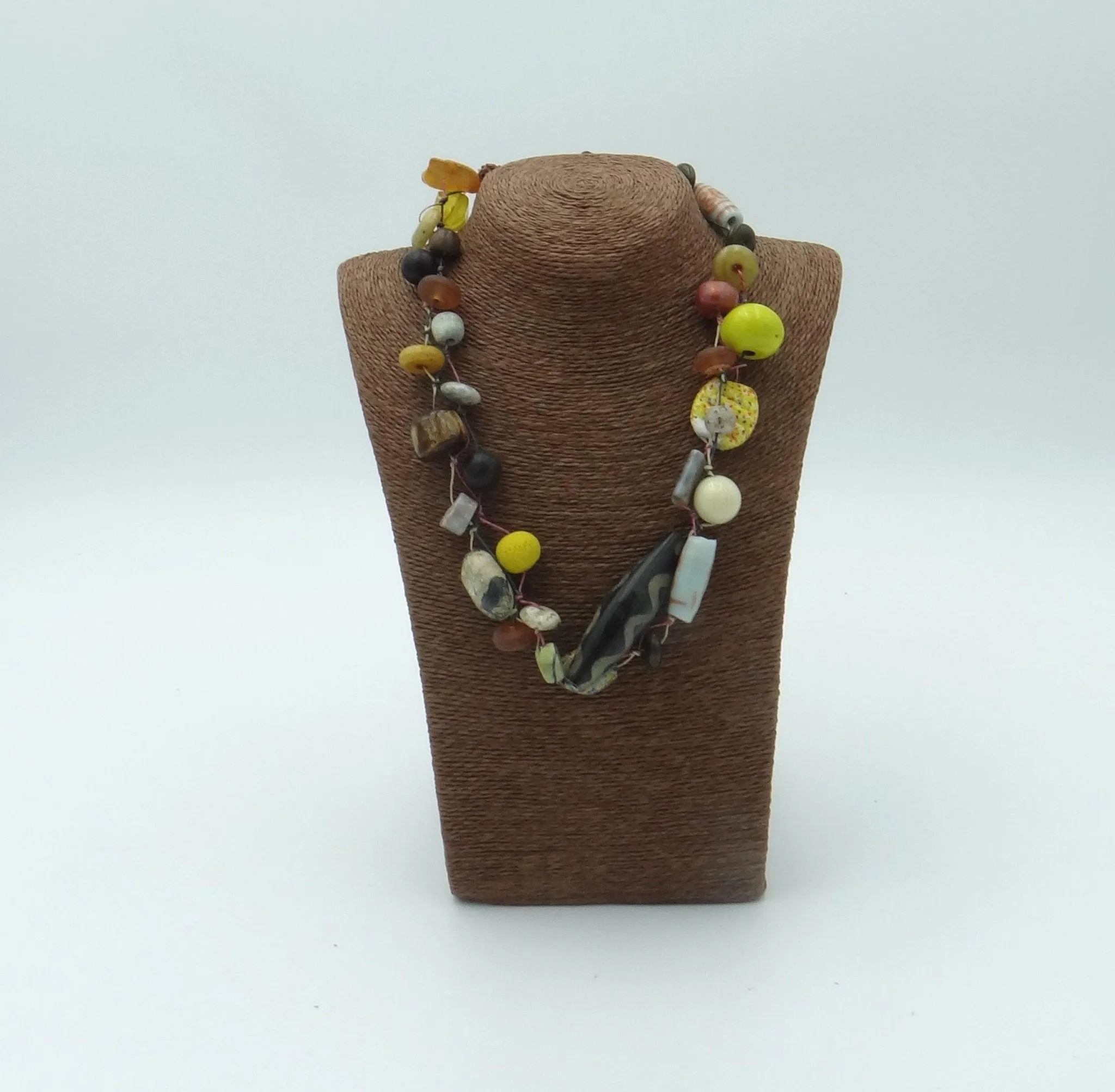 Natural Stones Artisan Necklace