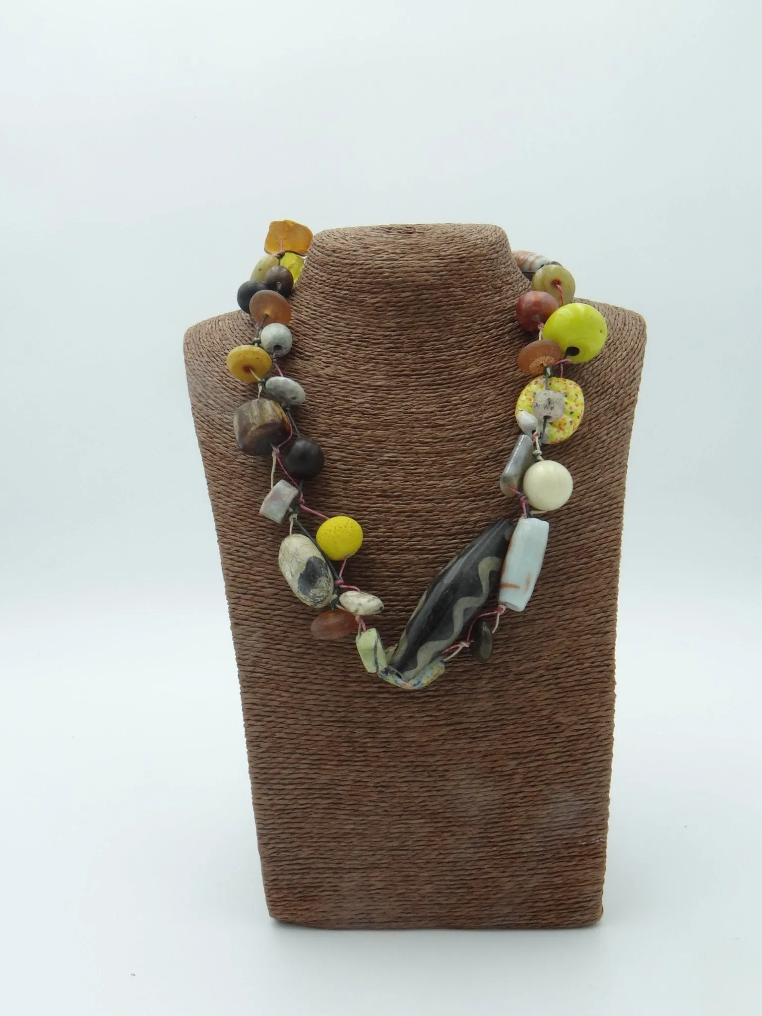 Natural Stones Artisan Necklace