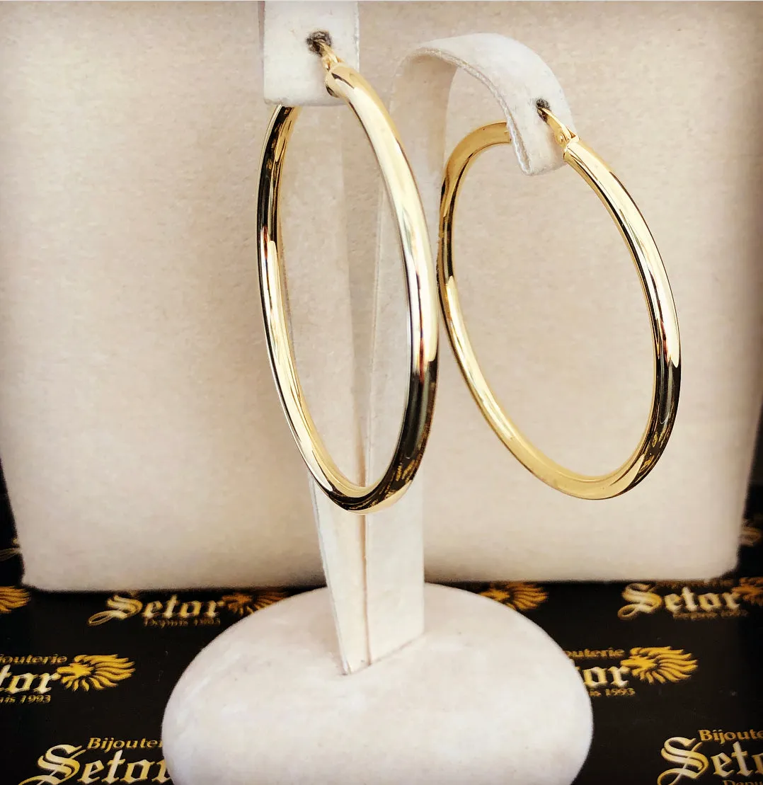 Nelly hoop earrings E107