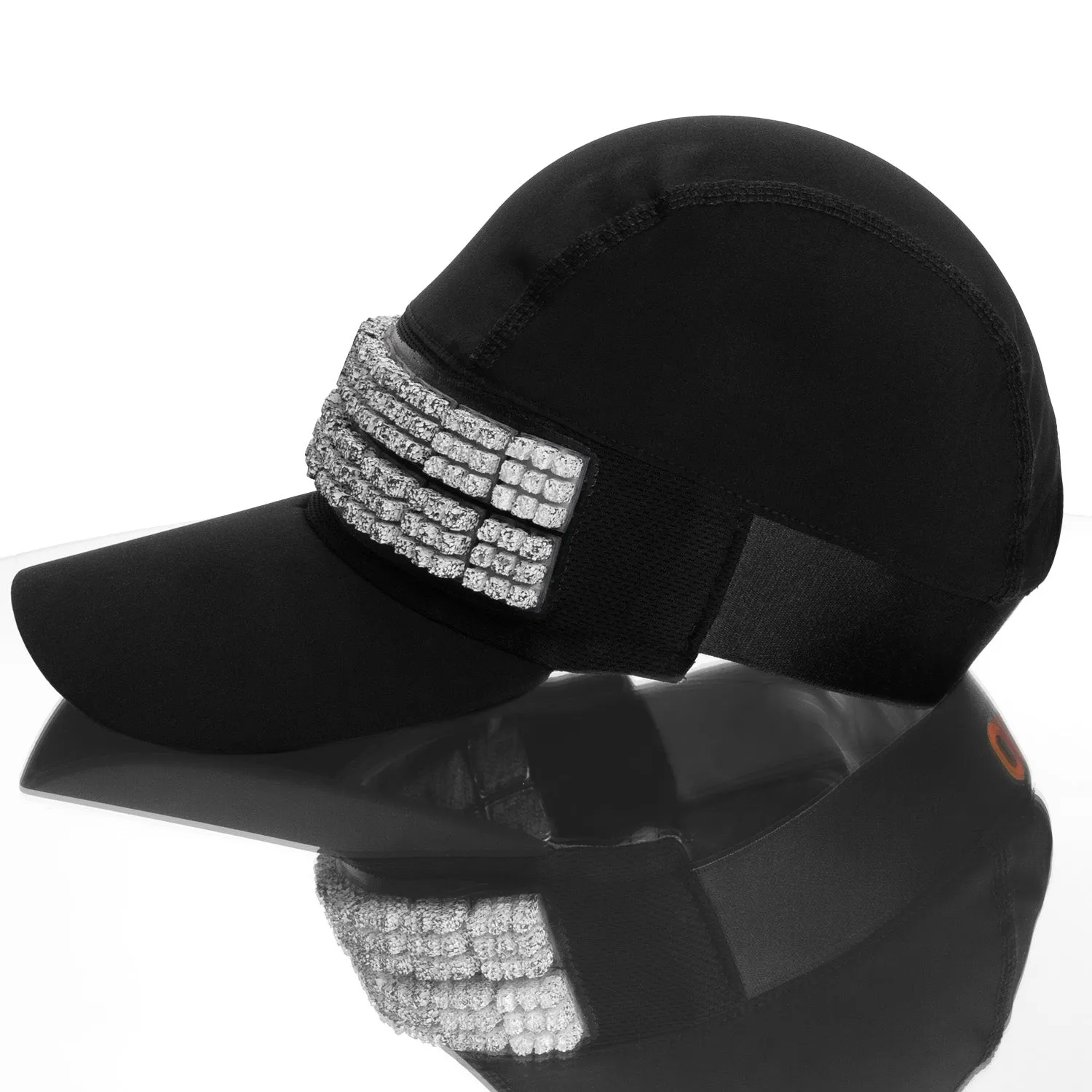 Omius by Headsweats Black Running Hat   Cubes Bundle