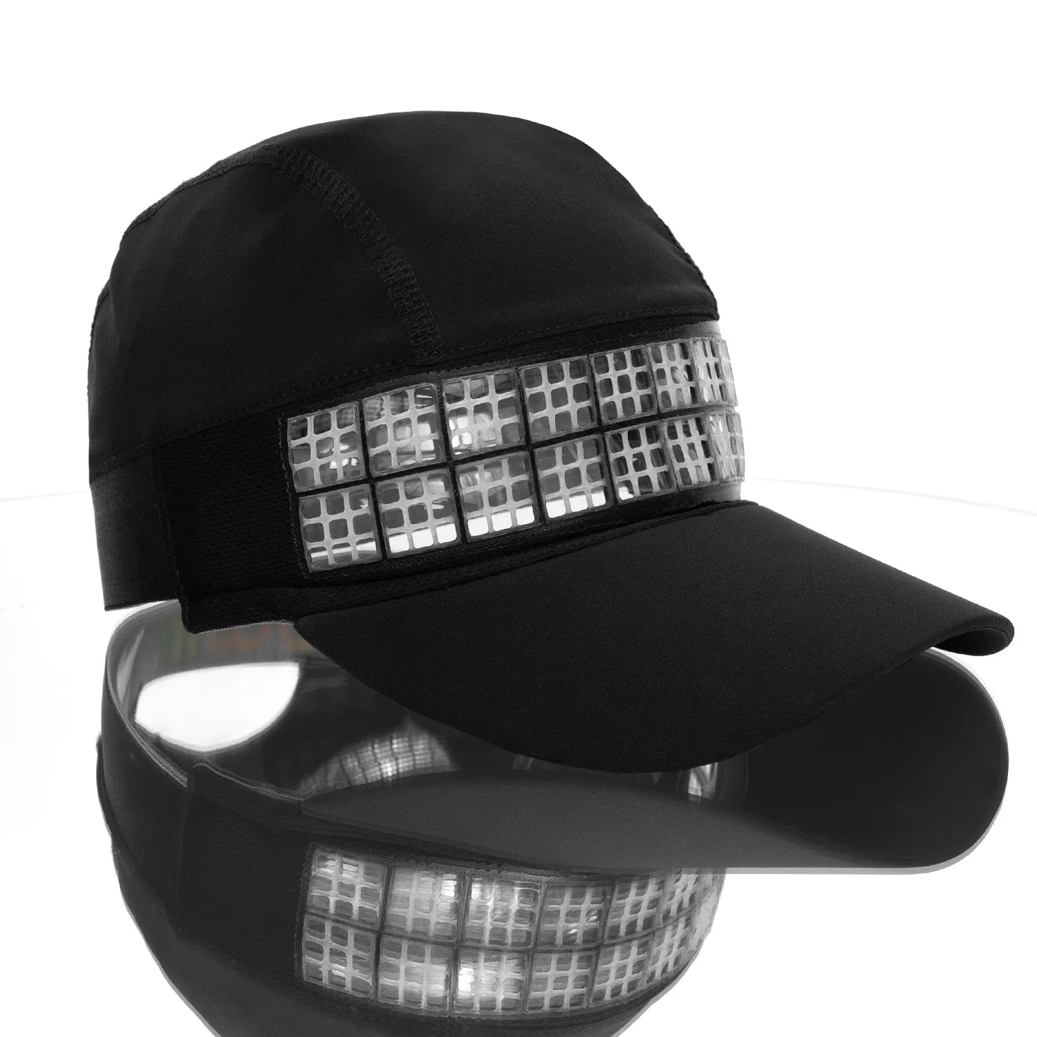 Omius by Headsweats Black Running Hat   Cubes Bundle