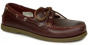 Orca Bay Creek Mens Premium Leather 2 Eyelet Deck Shoe