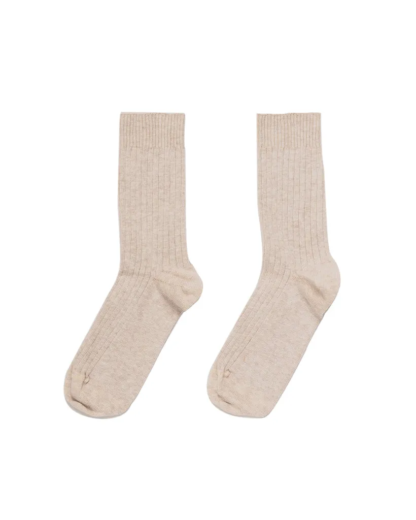 Rib Overankle Socks