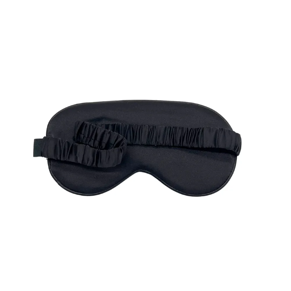 Satin Eye Mask Black