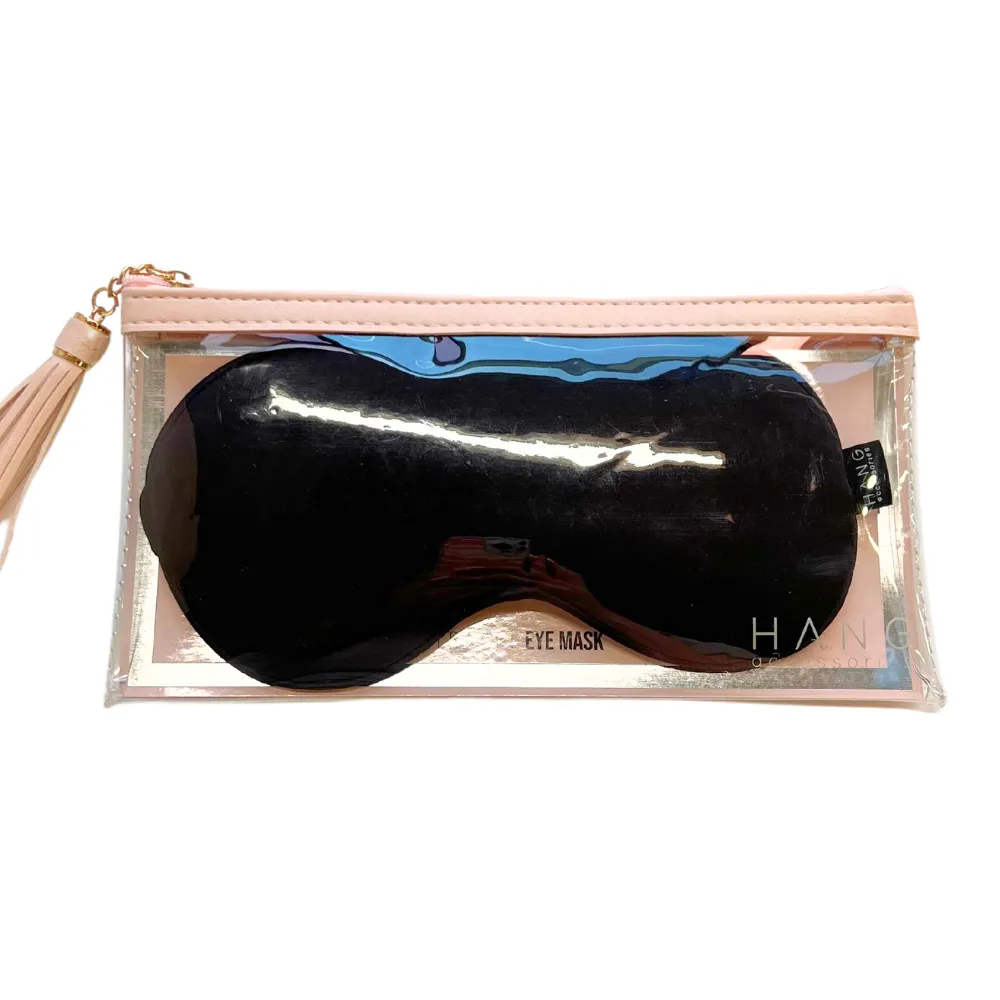 Satin Eye Mask Black