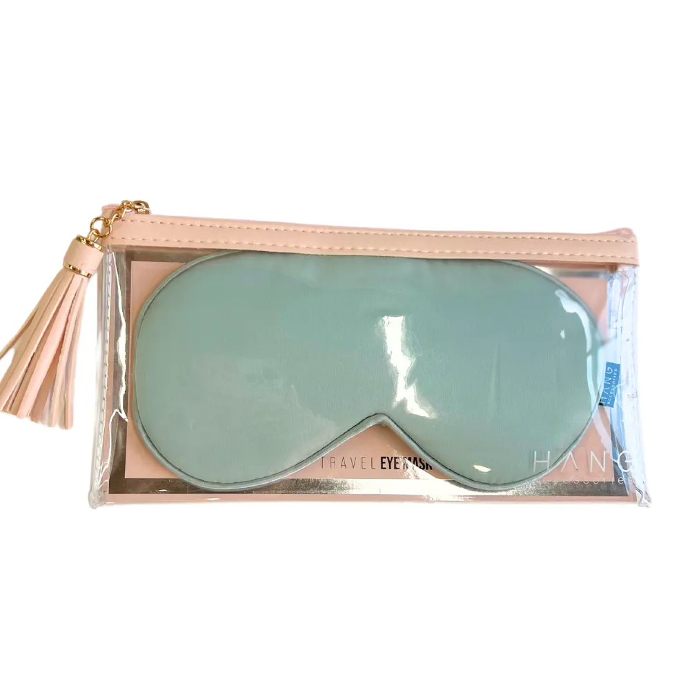 Satin Eye Mask Seafoam