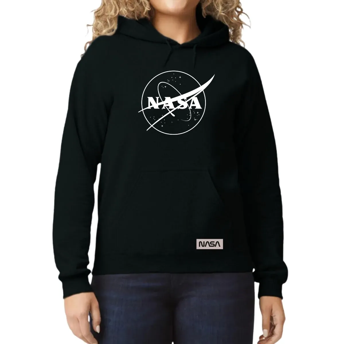 Sudadera para Mujer Hoodie Nasa Monocromático