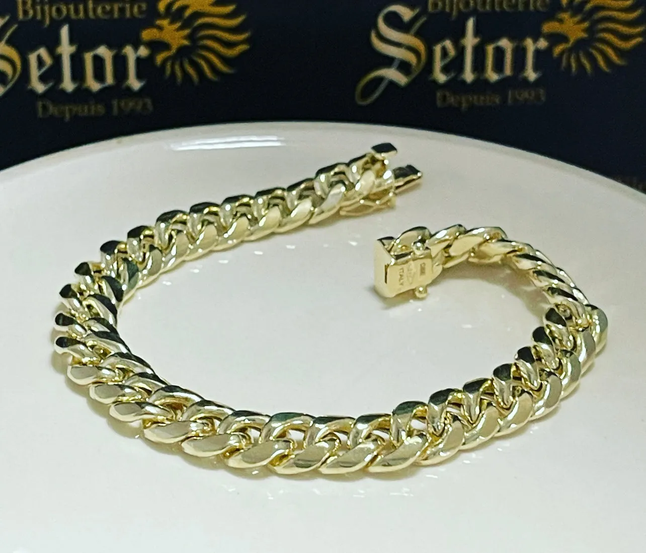 Troy Cuban link bracelet MB127