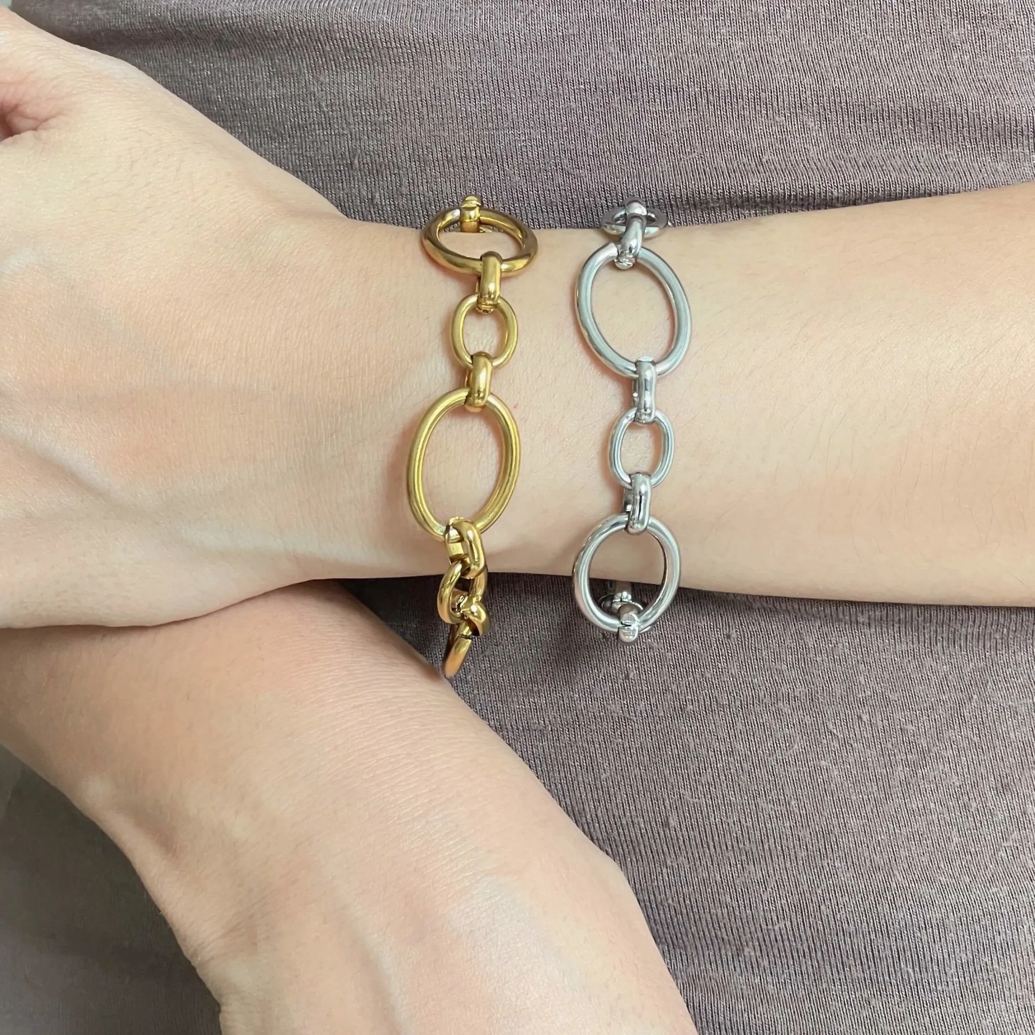 Unique Link Chain Bracelet