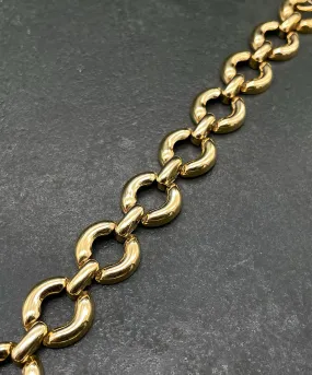 【USA輸入】 ヴィンテージ ゴールド サークル ブレスレット/VINTAGE Gold Circle Bracelet