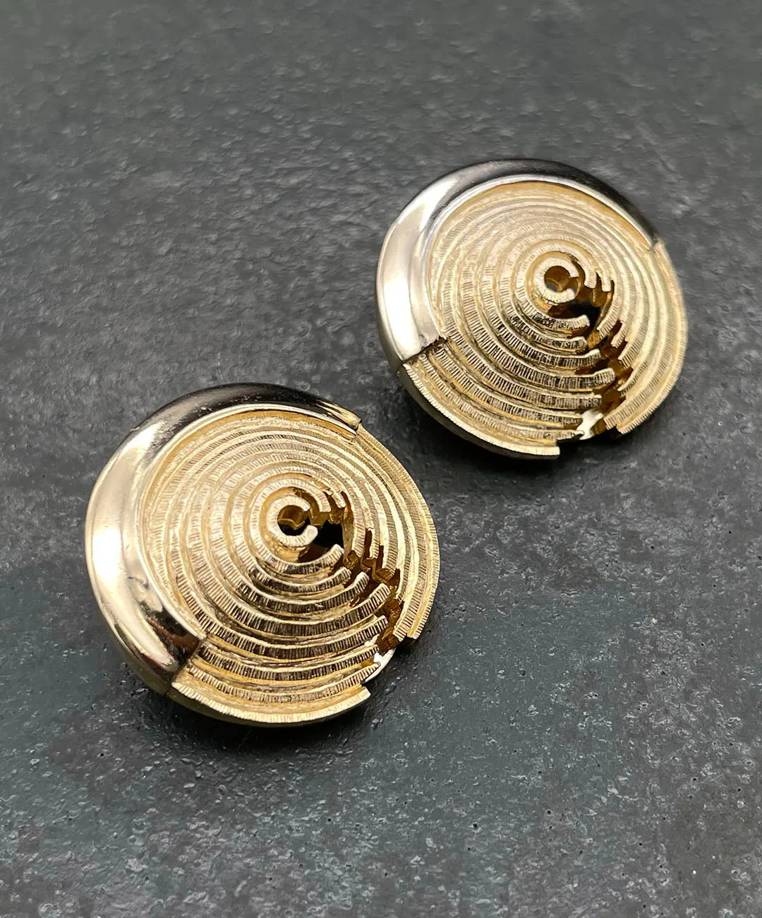 【USA輸入】ヴィンテージ Hattie Carnegie アブストラクト イヤリング/Vintage HATTIE CARNEGIE Abstract Clip On Earrings