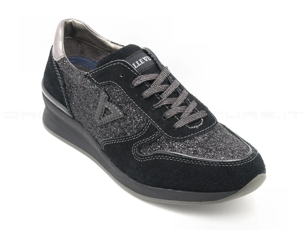 Valleverde sneakers stringate con glitter